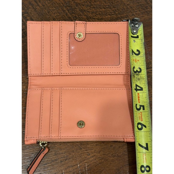 Nanette Lepore Zip Wallet Card Holder Coin Purse Organizer ID window - Picture 5 of 9